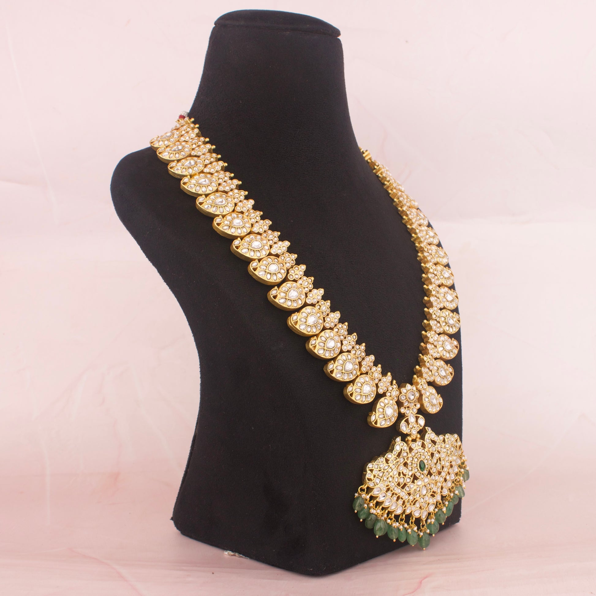 Bridal South-Indian Jadau Kundan Reversible 2 in 1 Mango Haram