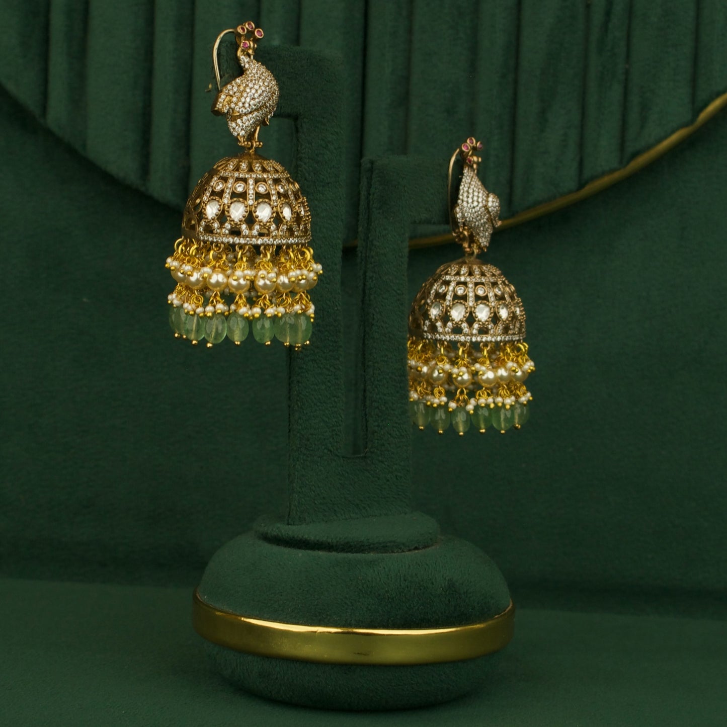 Bridal Edition : Victorian Necklace Set With Earrings