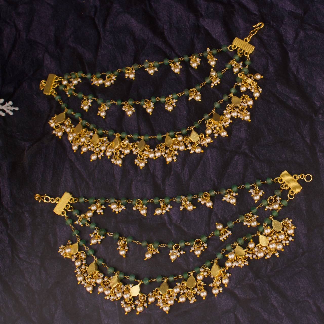 Dazzling Jadau Kundan Champasaralu Hair Pin