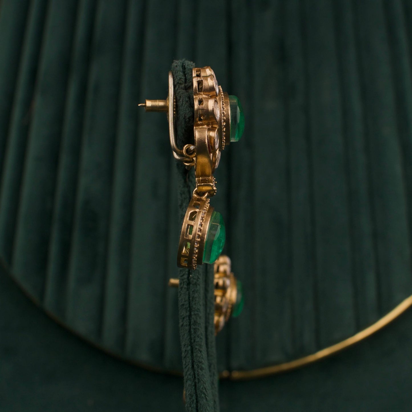 Trending Victorian Polki Fusion Kundan Necklace Set