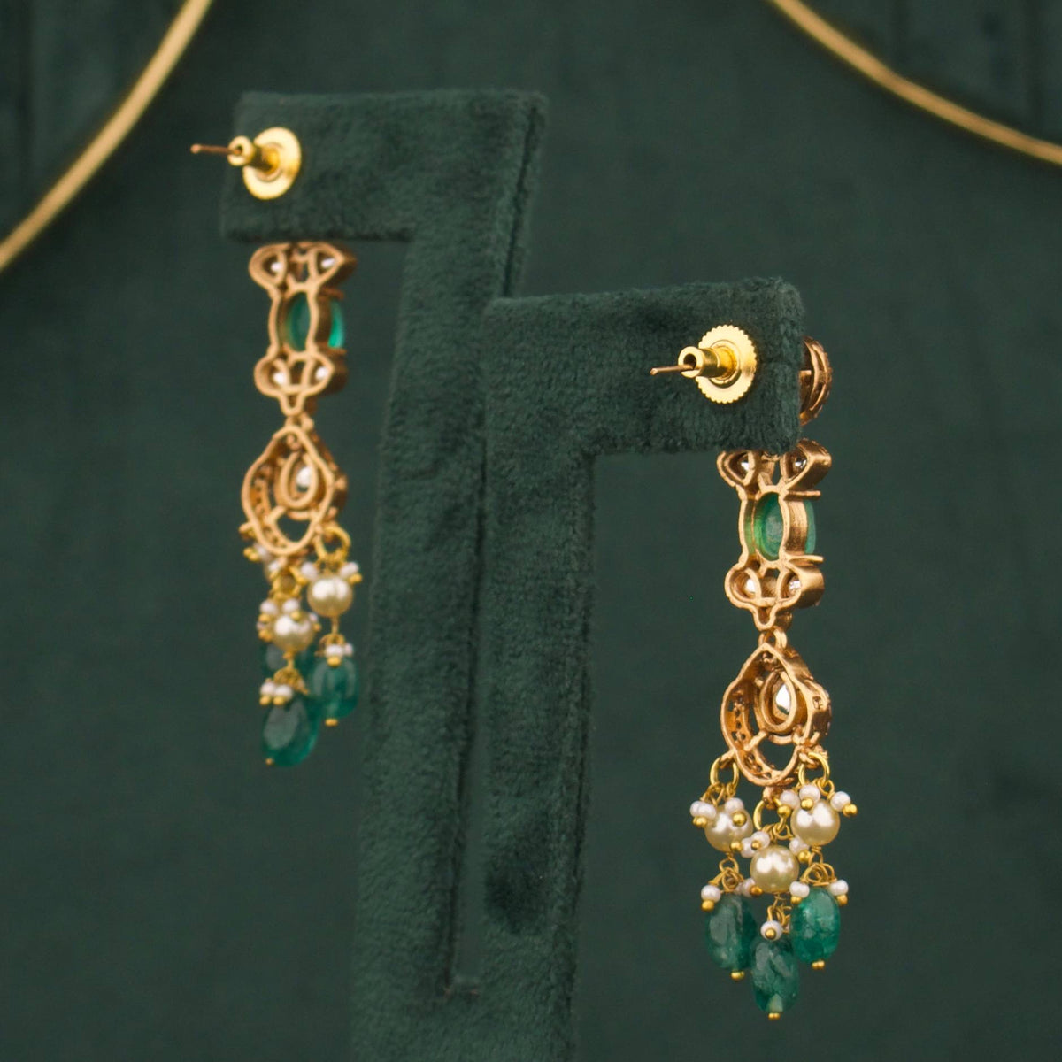 Radiant Bridal Victorian Choker With Earrings And Maang Tikka
