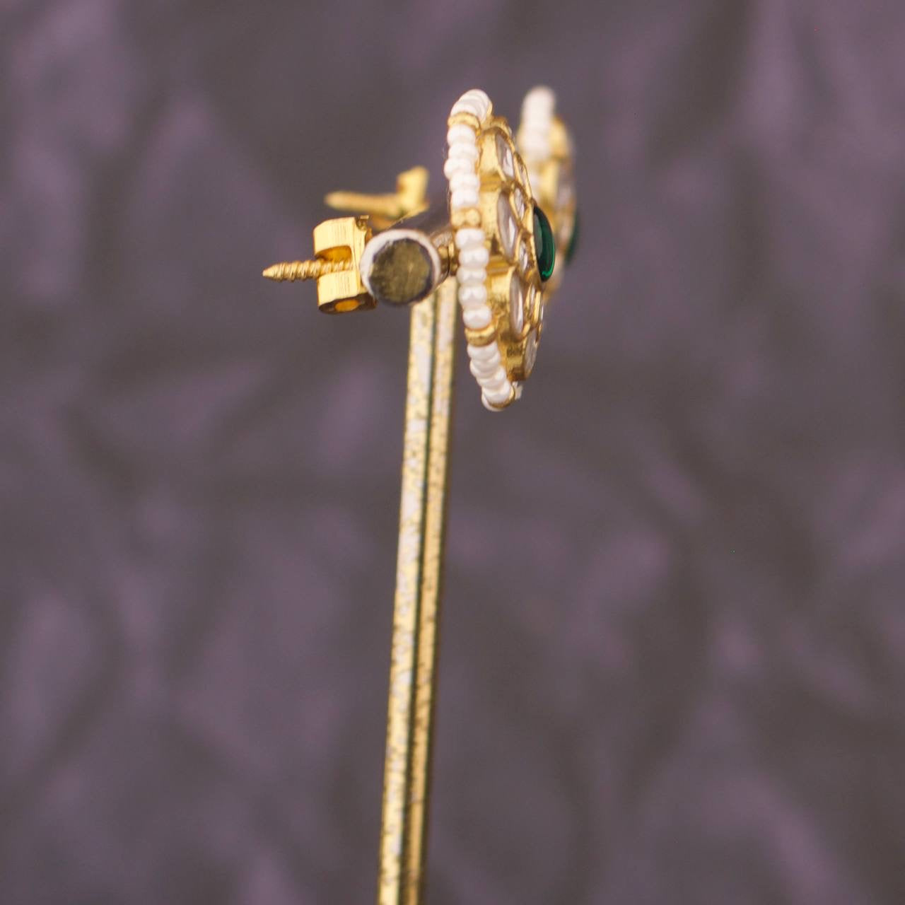 Royal Bloom Jadau Kundan Studs