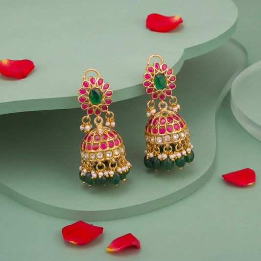 Fabulous Jadau Kundan Kundan Earrings