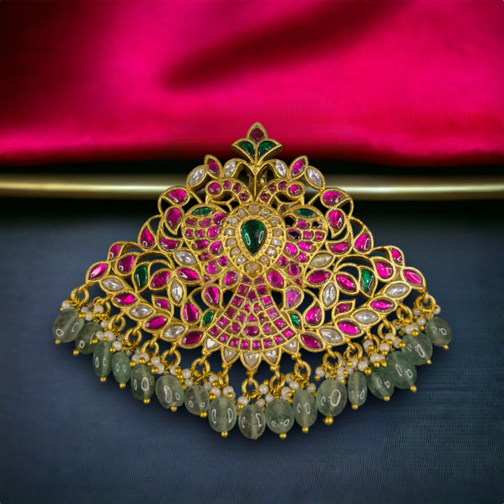 Celestial Beauty Jadau Kundan Maang Tikka