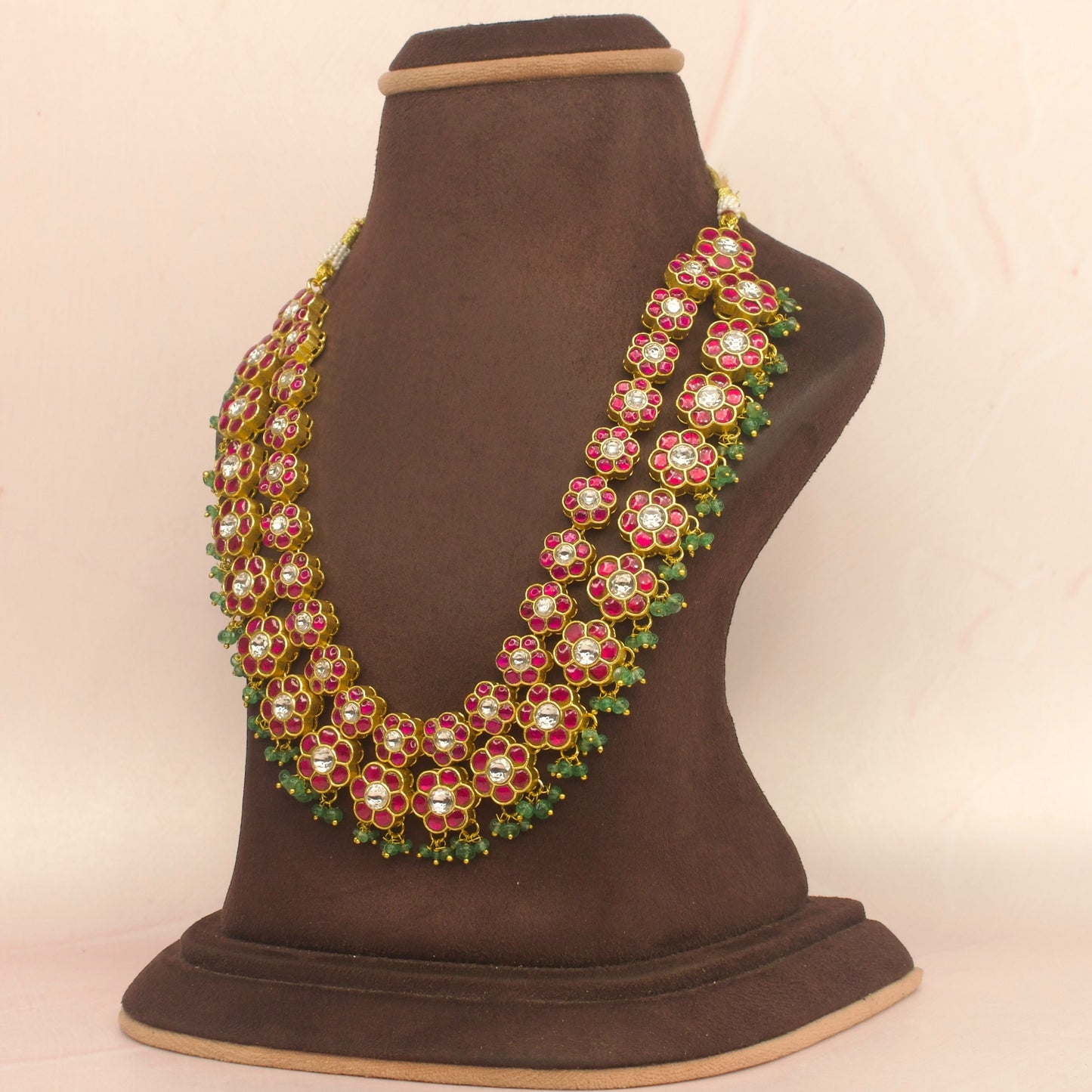 Floral Layer By Layer Jadau Kundan Necklace