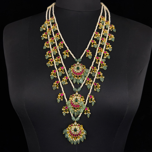 Jadau Layered Necklace (DJ440)