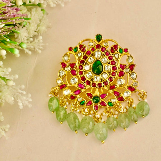 Grand intricate Design Jadau Kundan Locket