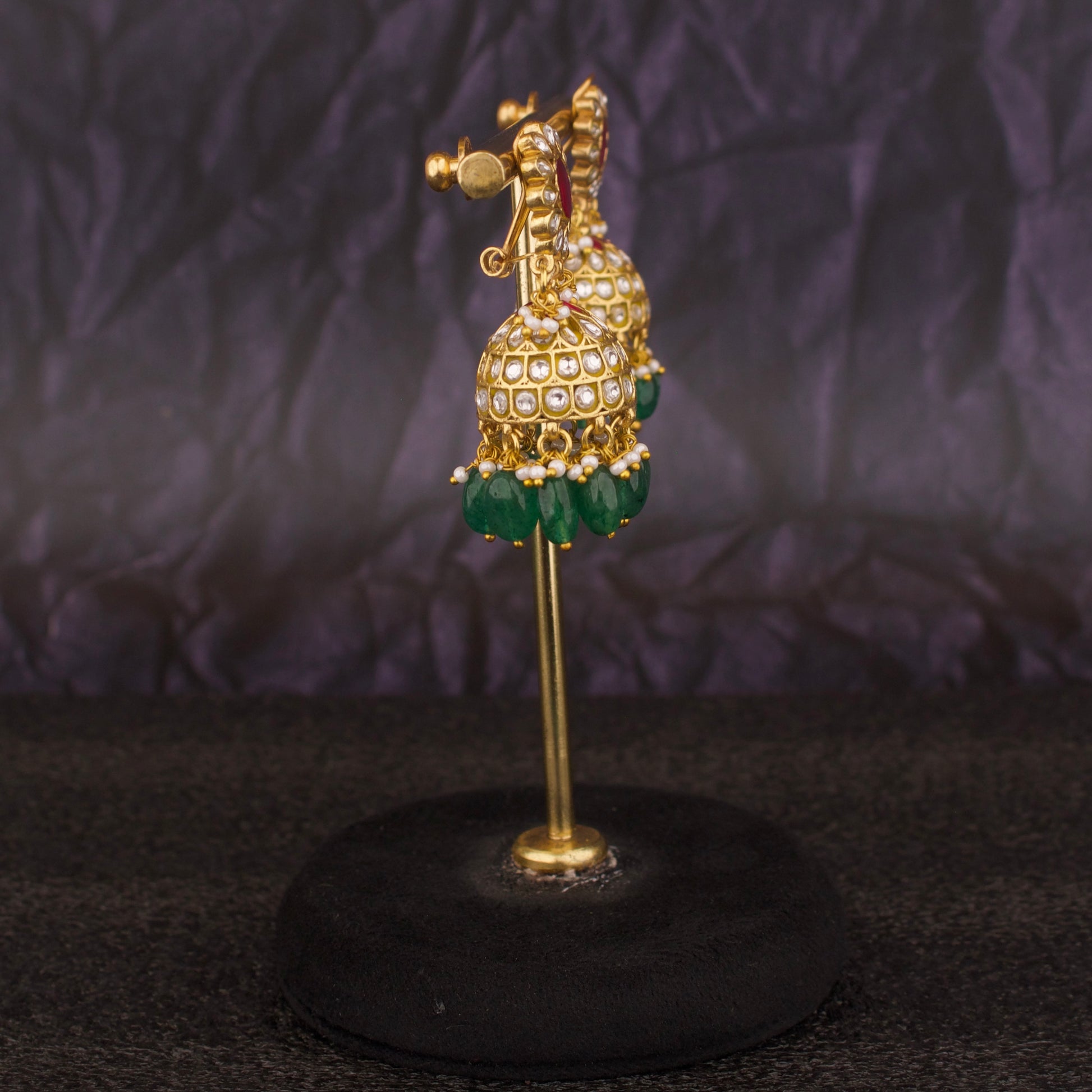 Fabulous Jadau Kundan Kundan Earrings