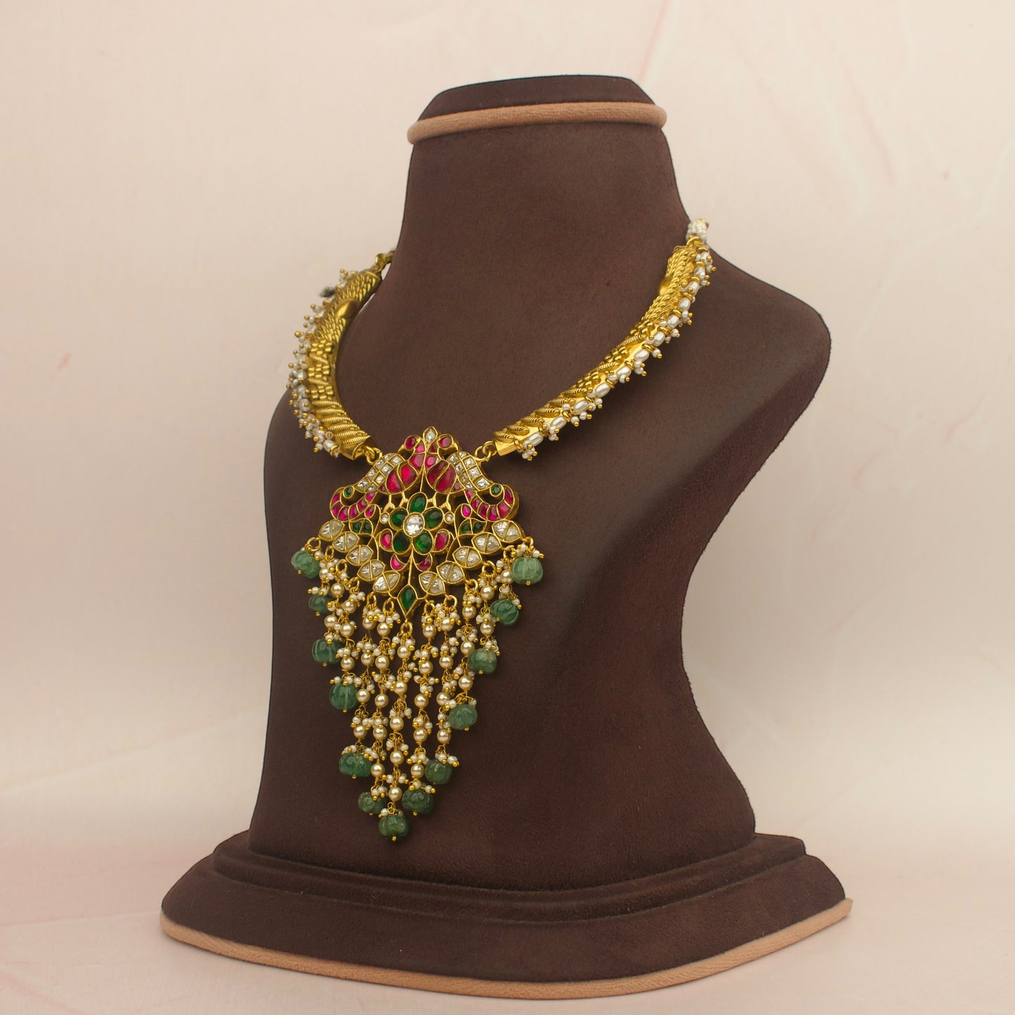 Traditional Jadau Kundan Kanti Necklace