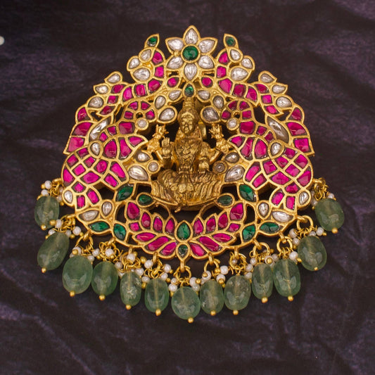 Divine Laxmi Devi Statement Jadau Kundan Locket