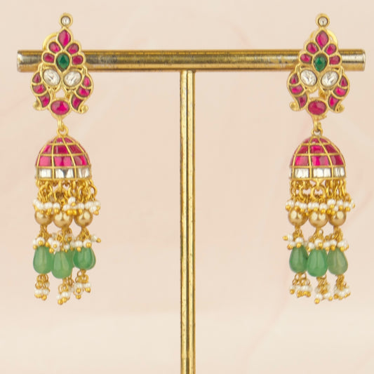 Lavish Design Jadau Kundan Jhumki