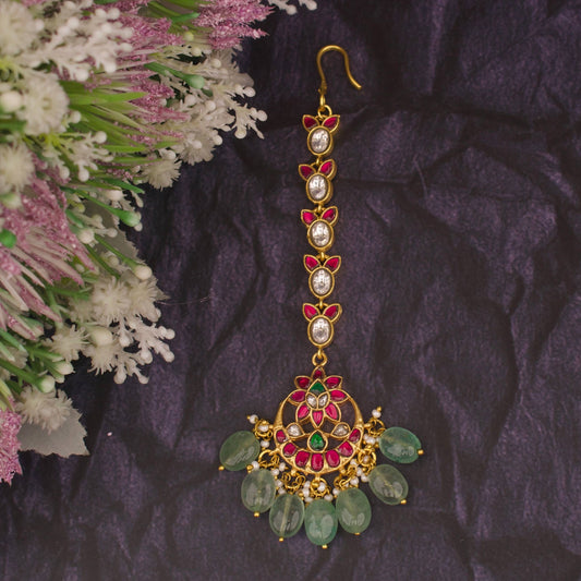 Bridal Chain Jadua Kundan Maangtika