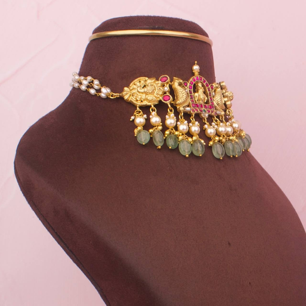 Divine Jadau Kundan x Nakshi Choker