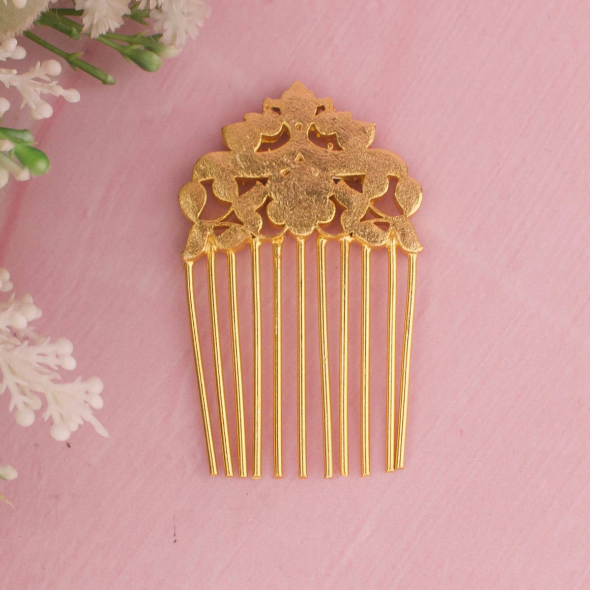 Multicolour Jadau Kundan HairPin