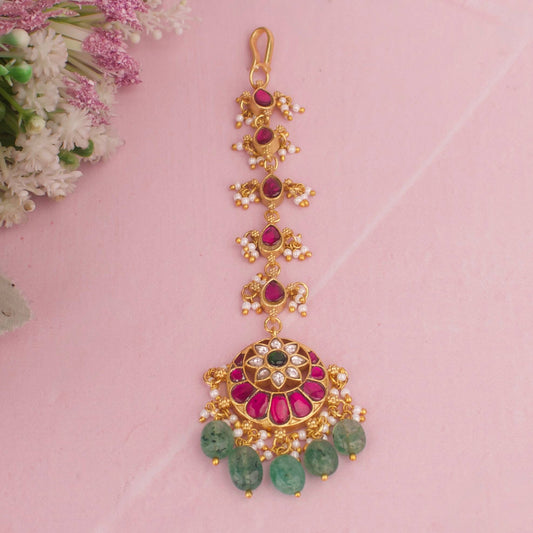 Chand Design Jadau Kundan Maangtika