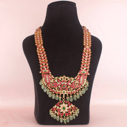 Bridal Jadau Kundan Rani Haram Necklace