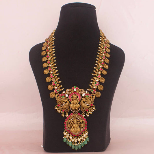 Trending Jadau Kundan x Nakshi Long Haram