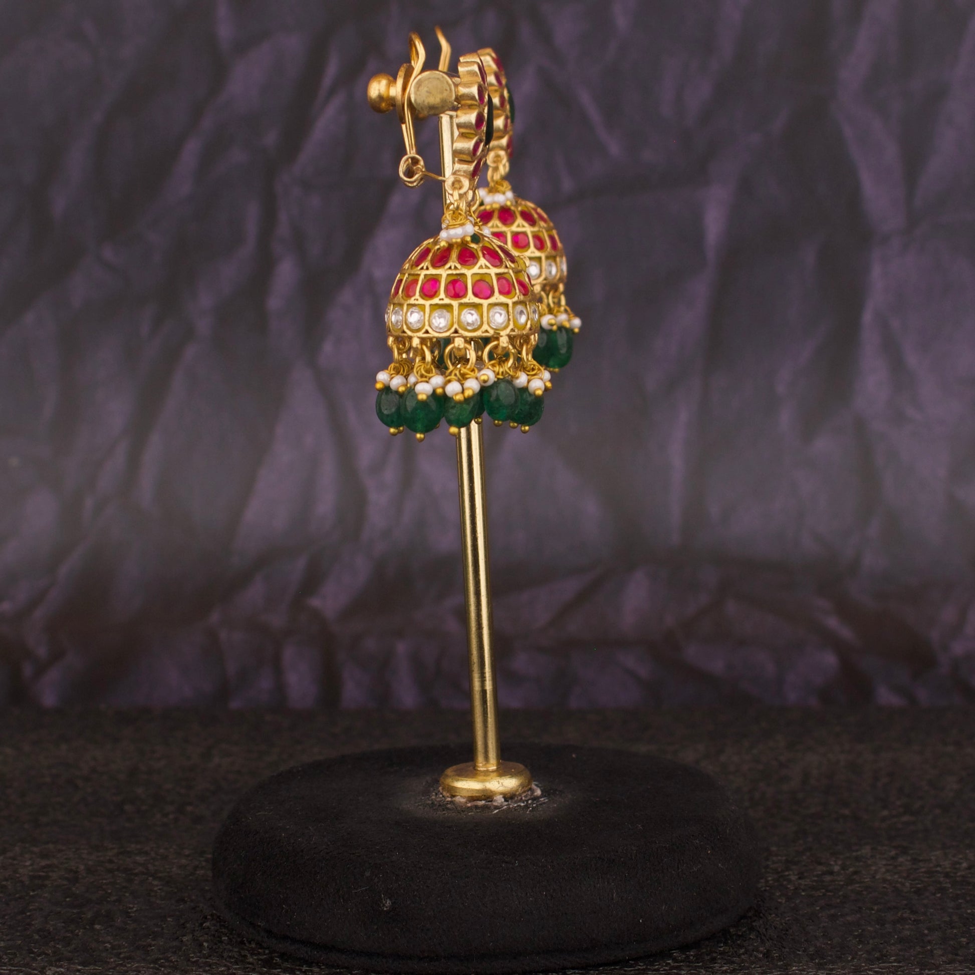 Fabulous Jadau Kundan Kundan Earrings