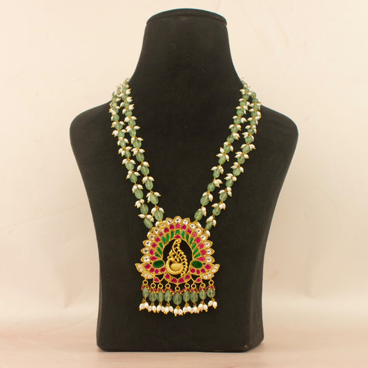 Jadau Kundan Bead Mala