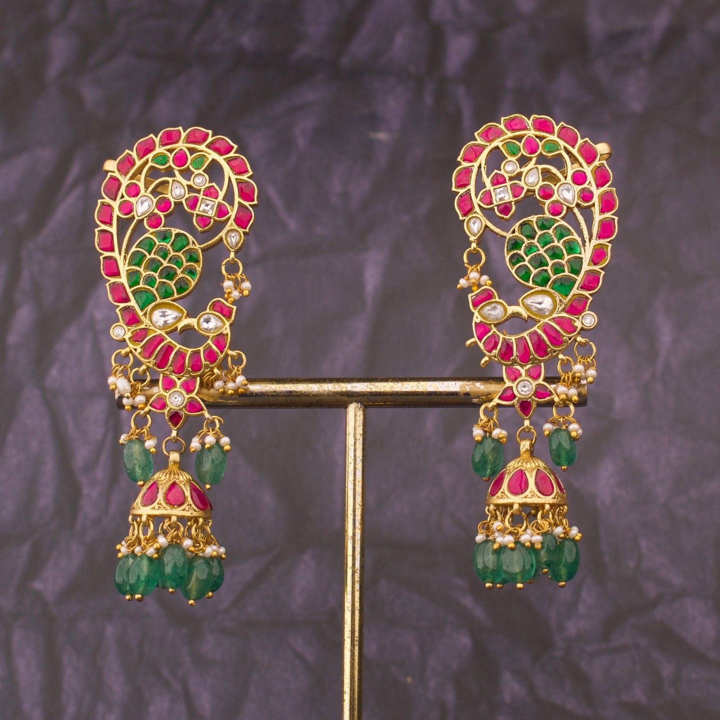 Bridal Jadau Kundan Fullkaan / Earcuff