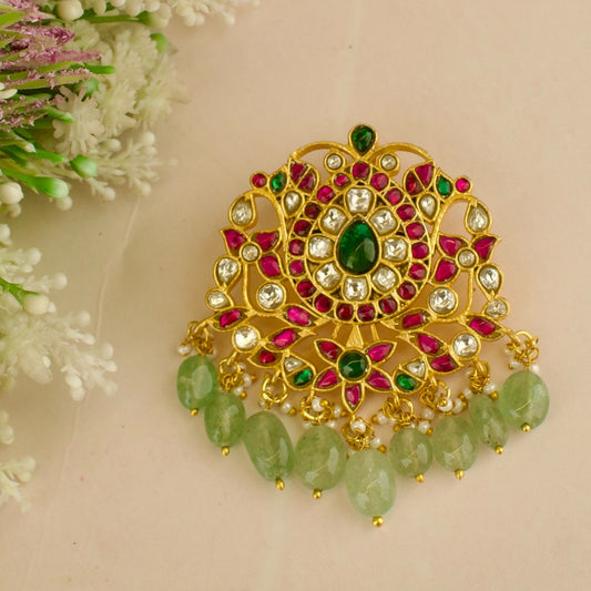 Grand intricate Design Jadau Kundan Locket