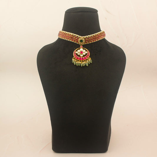 Jadau Kundan Full Neck Cover Choker