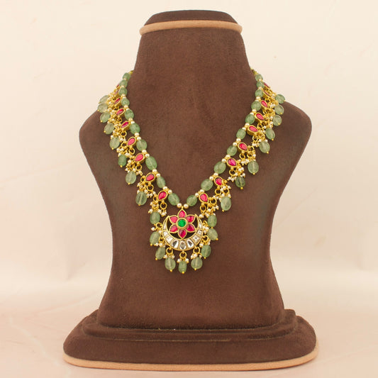 Jadau Kundan Bead Mala