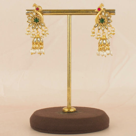 Unique Design Jadau Kundan Jhumki