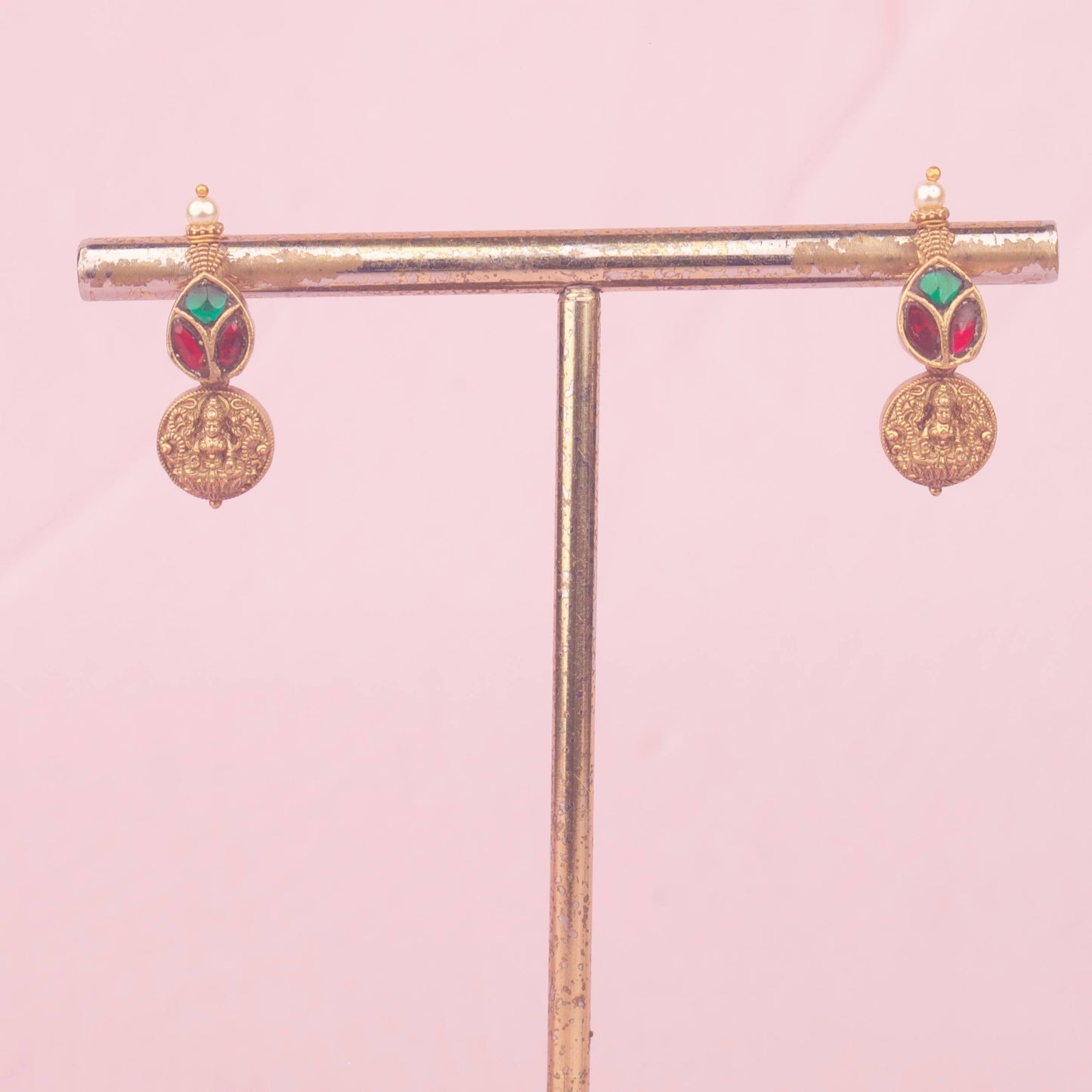 Fusion Nakshi Jadau Kundan Bottumala Necklace Set